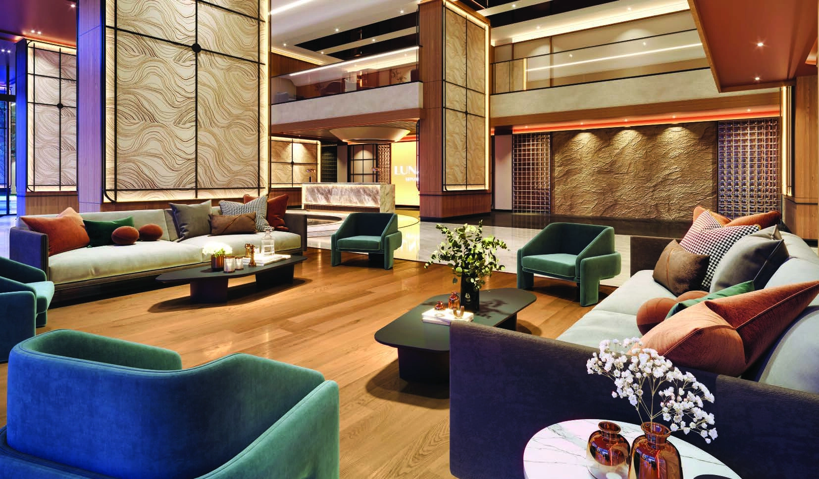 Lunar Seputeh grand lobby, artist's impression